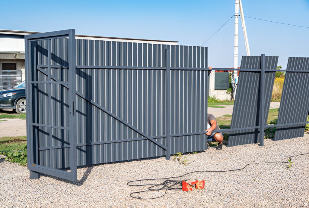 Gate and Metal Fence Installation – Fortune Facility & Resources